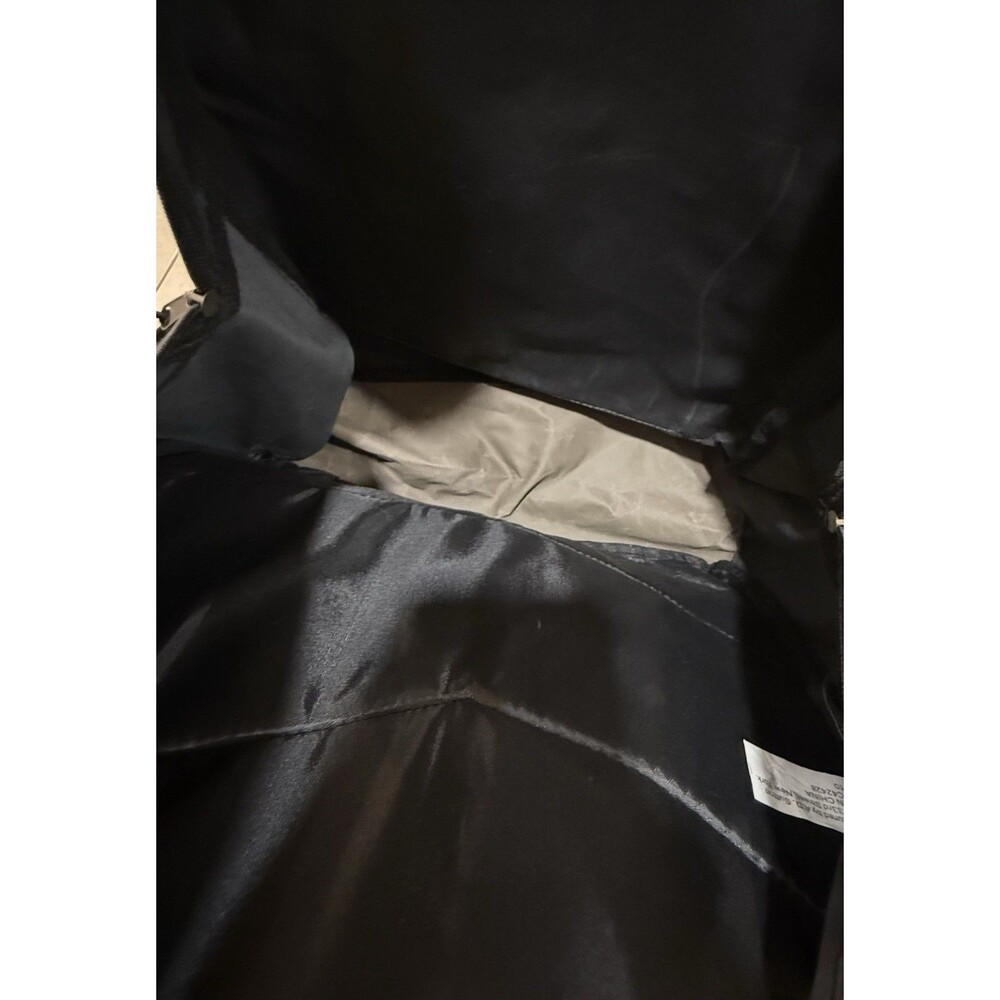 Vintage High Trails Hiking Backpack Brown Black Front Cargo Pockets Outdoor Pack - Picture 15 of 16